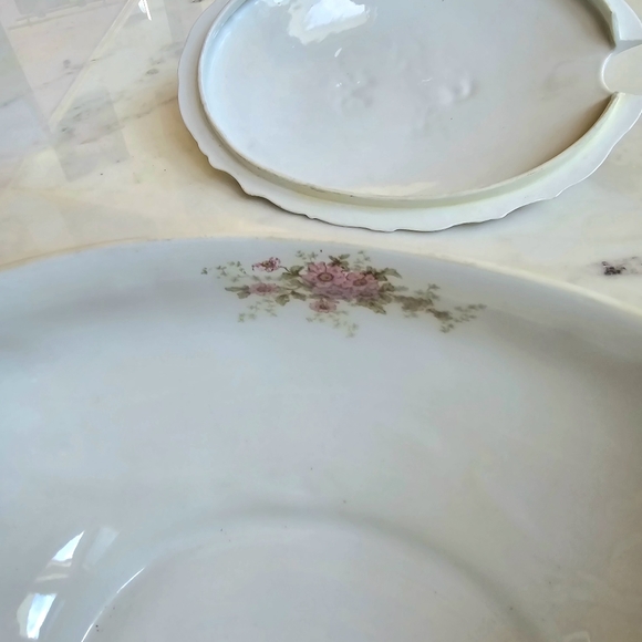 Vintage Limoges France 1896 Elite soup turreen + lid - Picture 14 of 16